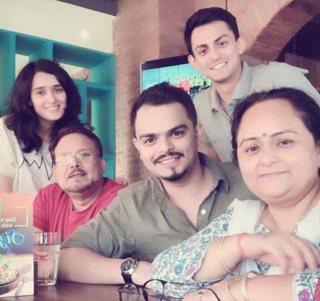 Pankhuri Awasthy With Family