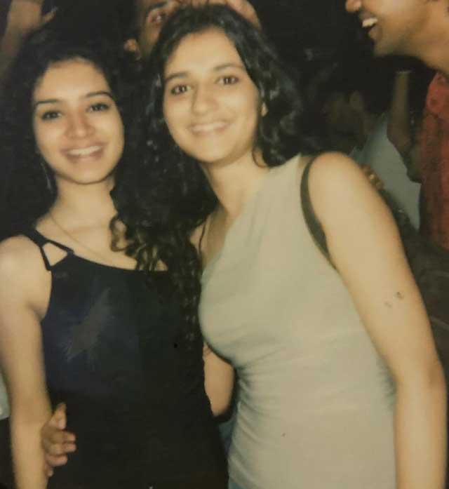 Sukirti Kandpal With Sister Bhavna Kandpal