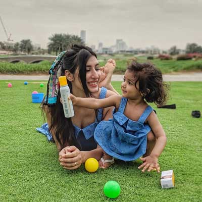 Avantika Mohan With Daughter Rayna Datta